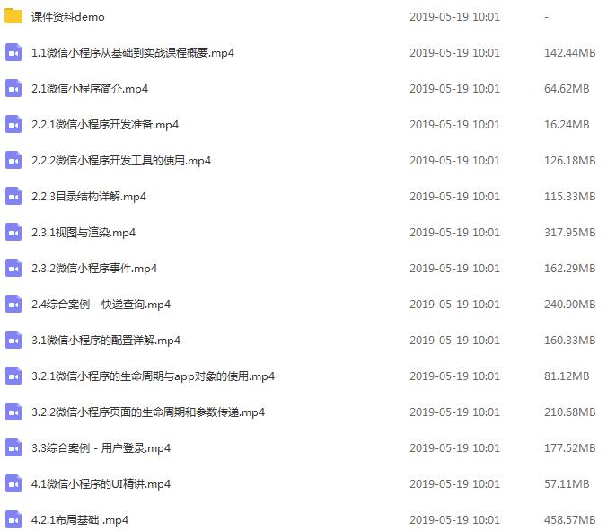 微信小程序从零基础入门到项目实战