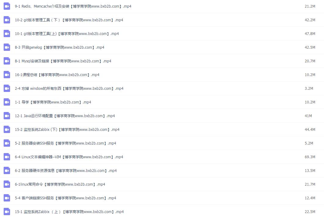 快速上手学习Linux视频经典教程
